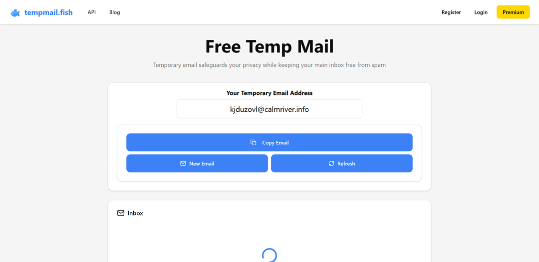 Temporary Email Service